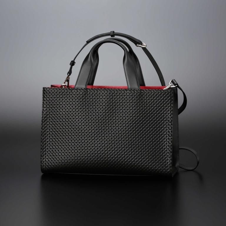 NY トートD［BLK／BLK／Seven Treasures］：印傳屋公式オンライン