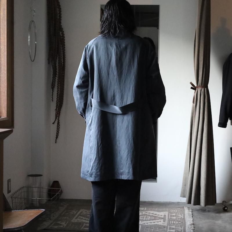 MAATEE&SONS】OVERCOAT / SILK COTTON LINEN - HUUKU
