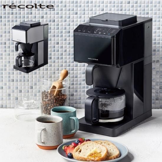 recolte レコルト コーン式 全自動 コーヒーメーカー | 560ml 4杯分