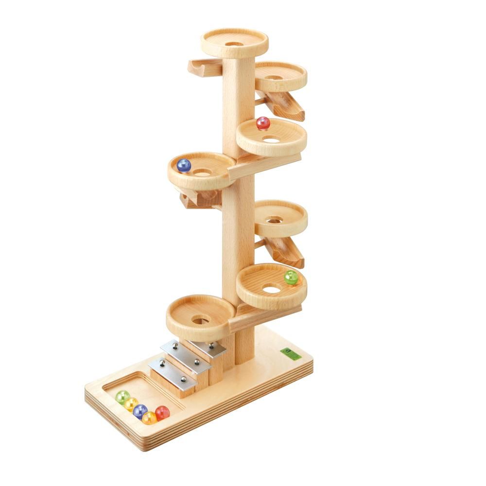 トレイクーゲルタワー ベックの転がす木のおもちゃ - 木のおもちゃのお