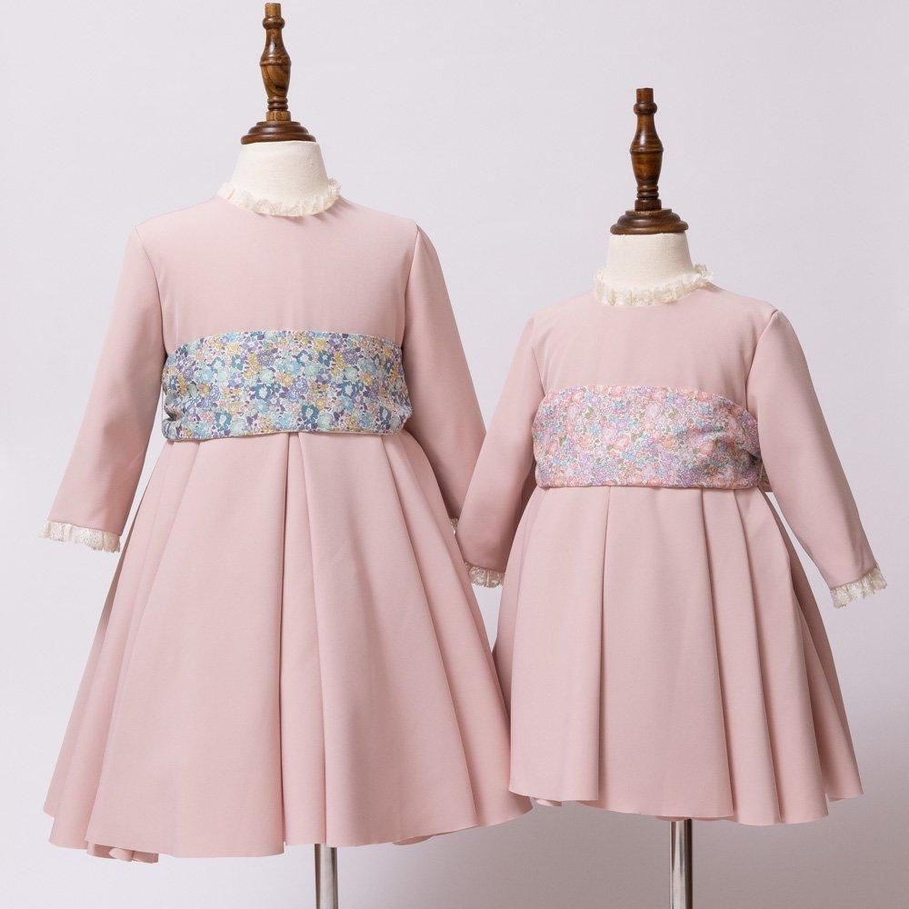 Amaia Kids - Melanie dress - Liberty sash アマイアキッズ