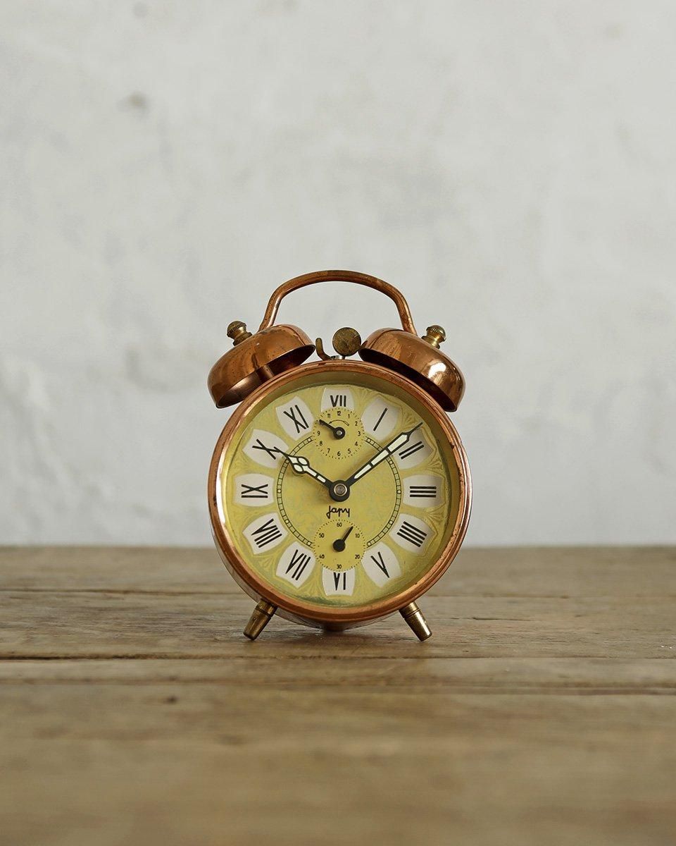 フランスアンティーク ヴィンテージ JAPY社 置き時計 (目覚まし時計).1