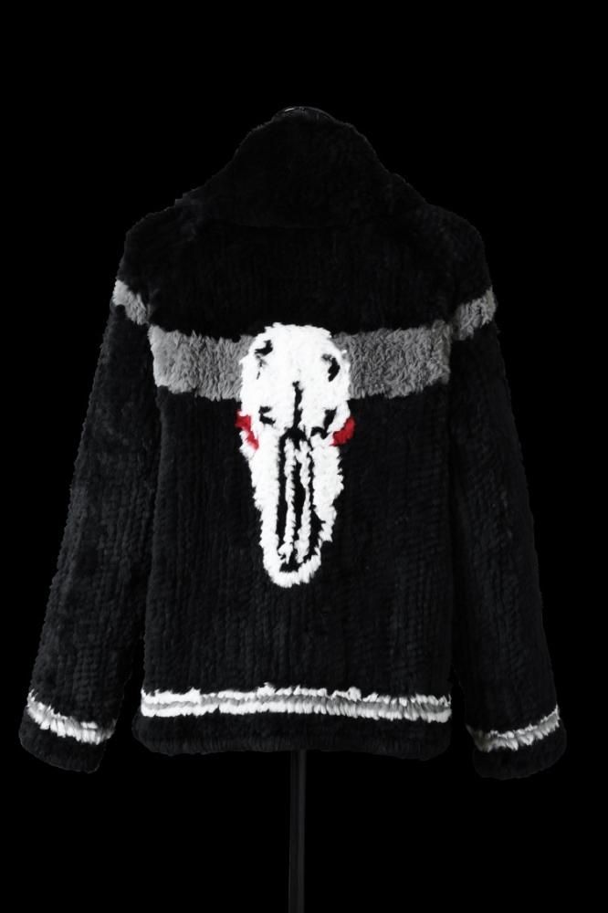 RABBIT FUR KNIT JACKET - BACKLASH バックラッシュ通販