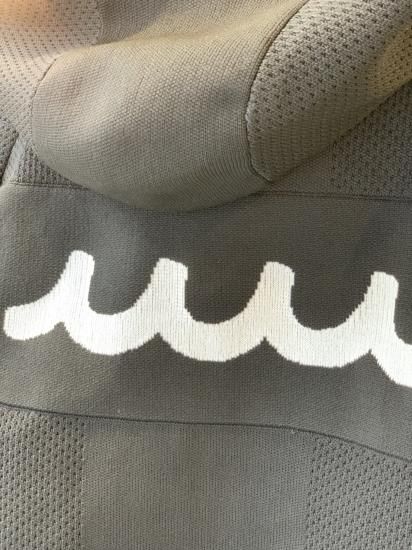 muta】モールディングニット ジップアップパーカー【全2色】