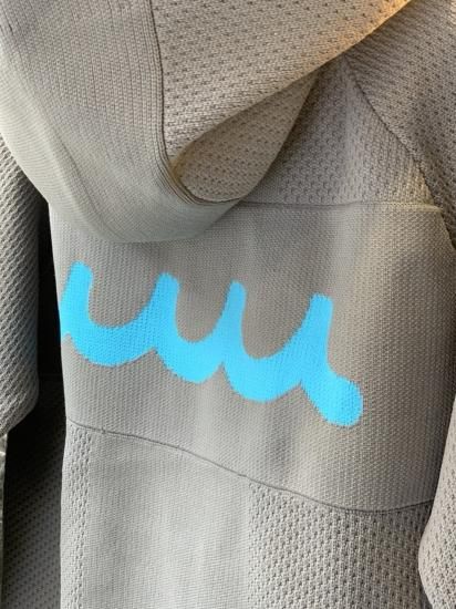 muta】モールディングニット ジップアップパーカー【全2色】