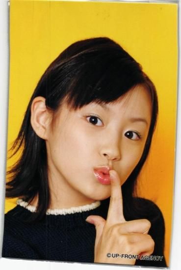 モーニング娘。高橋愛 黒い服 No.64 ピンク UP-FRONT AGENCY #0088