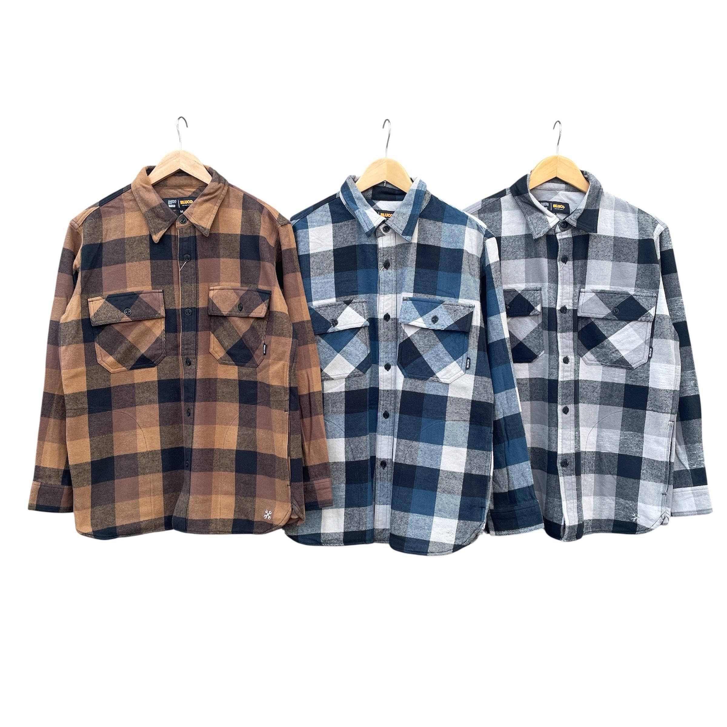 BLUCOバッファローチェックシャツ | メンズ秋冬定番 - STAYRED ONLINE SHOP