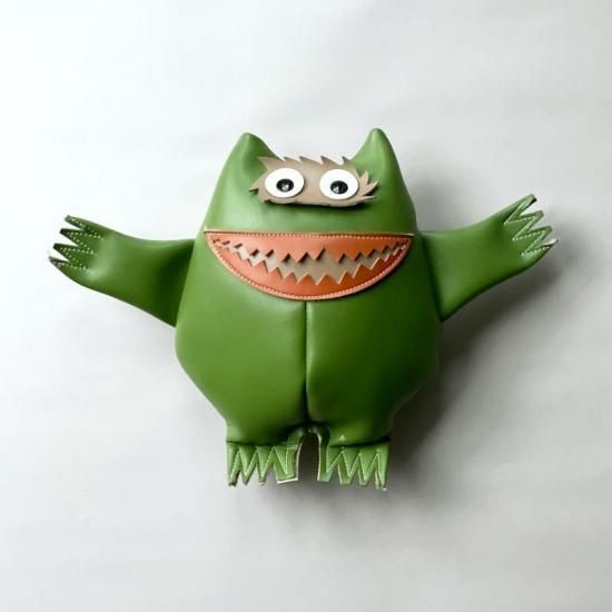 Nauga Monster / Olive Green - NICK WHITE