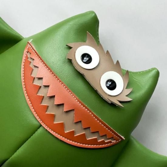 Nauga Monster / Olive Green - NICK WHITE