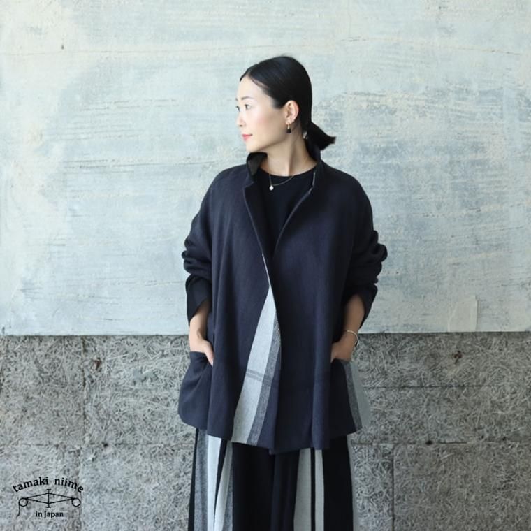 tamaki niime(タマキ ニイメ) 玉木新雌 only one プトン 03 wool70