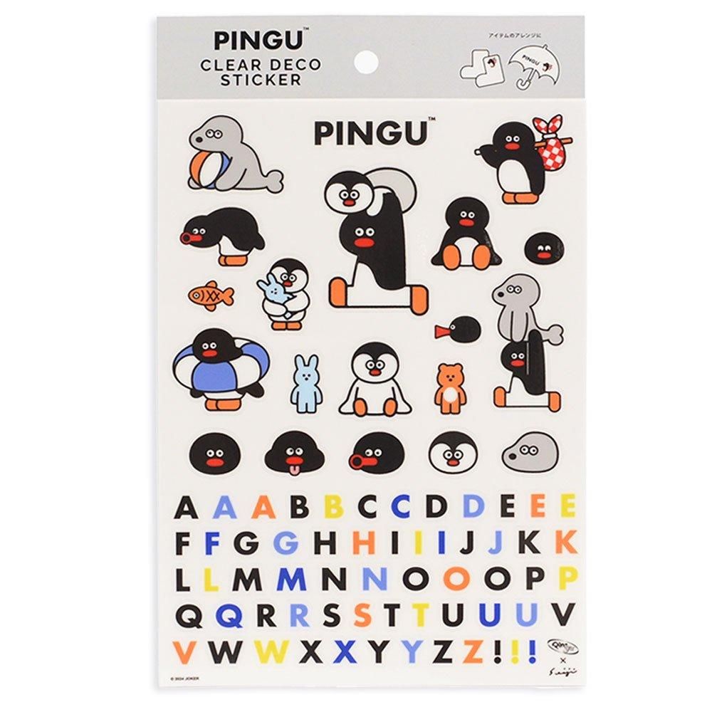 在庫限り】【PINGU×松本セイジ】クリアデコステッカー KPI00027-8 PG