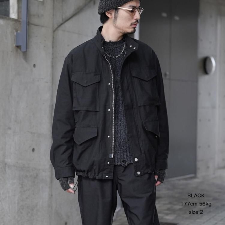ノンネイティブ nonnative 25aw トゥルーパージャケット コットン