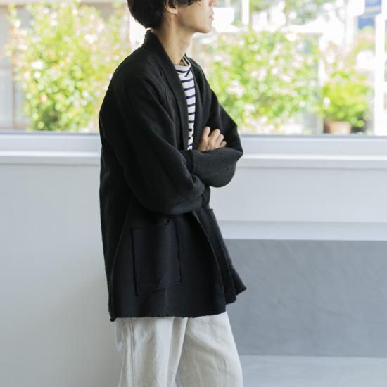 MITTAN OCガラ紡ジャケット［黒］ - Maiden Voyage