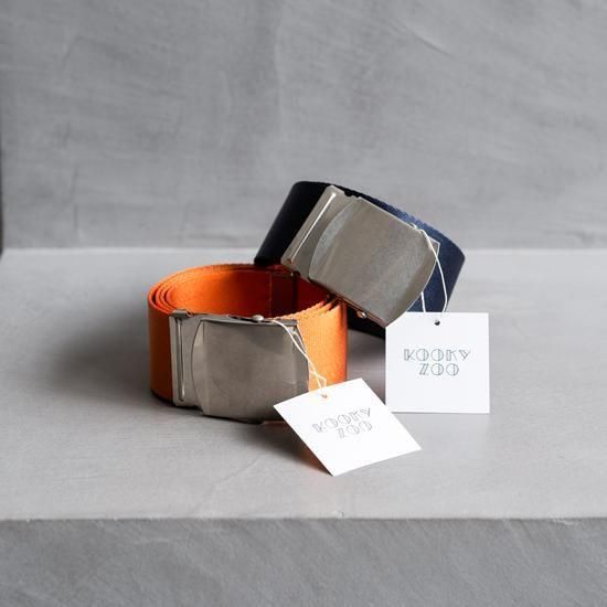 KOOKY ZOO NYLON GACHA BELT 2色展開 - Maiden Voyage