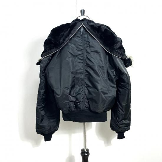 30%OFF 90's ALPHA Industries N-2B フライトジャケット BLACK (Dead