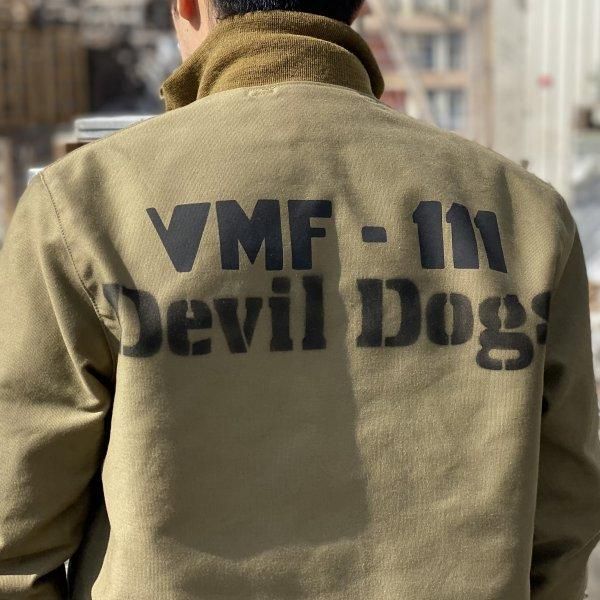 ザ リアルマッコイズ フライトジャケット 37J1B / DEVIL DOGS MJ21003