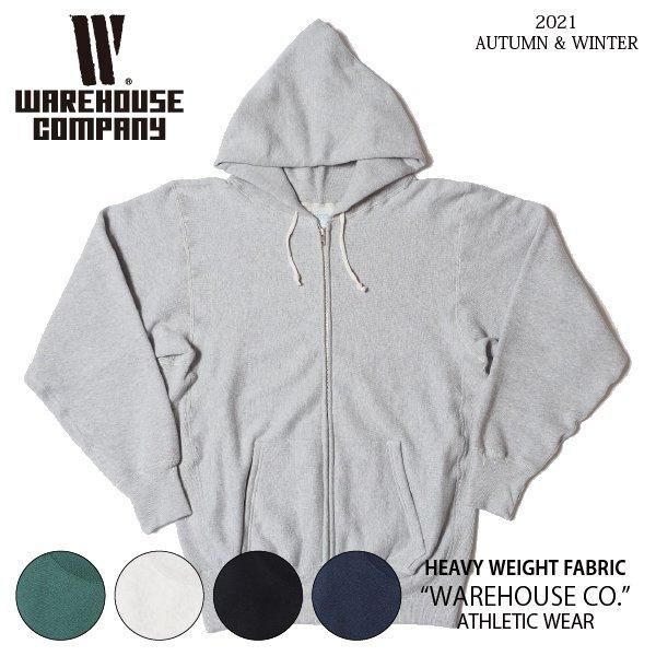 ウエアハウス Lot 487 無地 リバースウィーブ スウェット パーカー