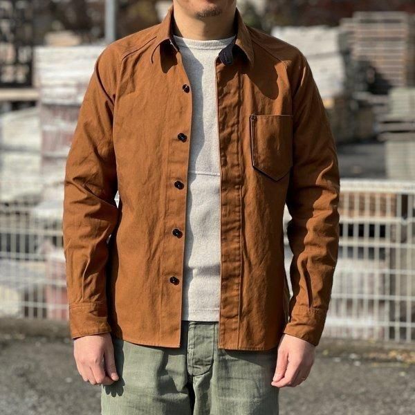 デラックスウエア 7641A 40s DUCKSBUCK ダックキャンバス ワークシャツ