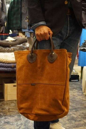 VANSON 』 (バンソン) レザー トートバッグ ショートハンドル タバコー