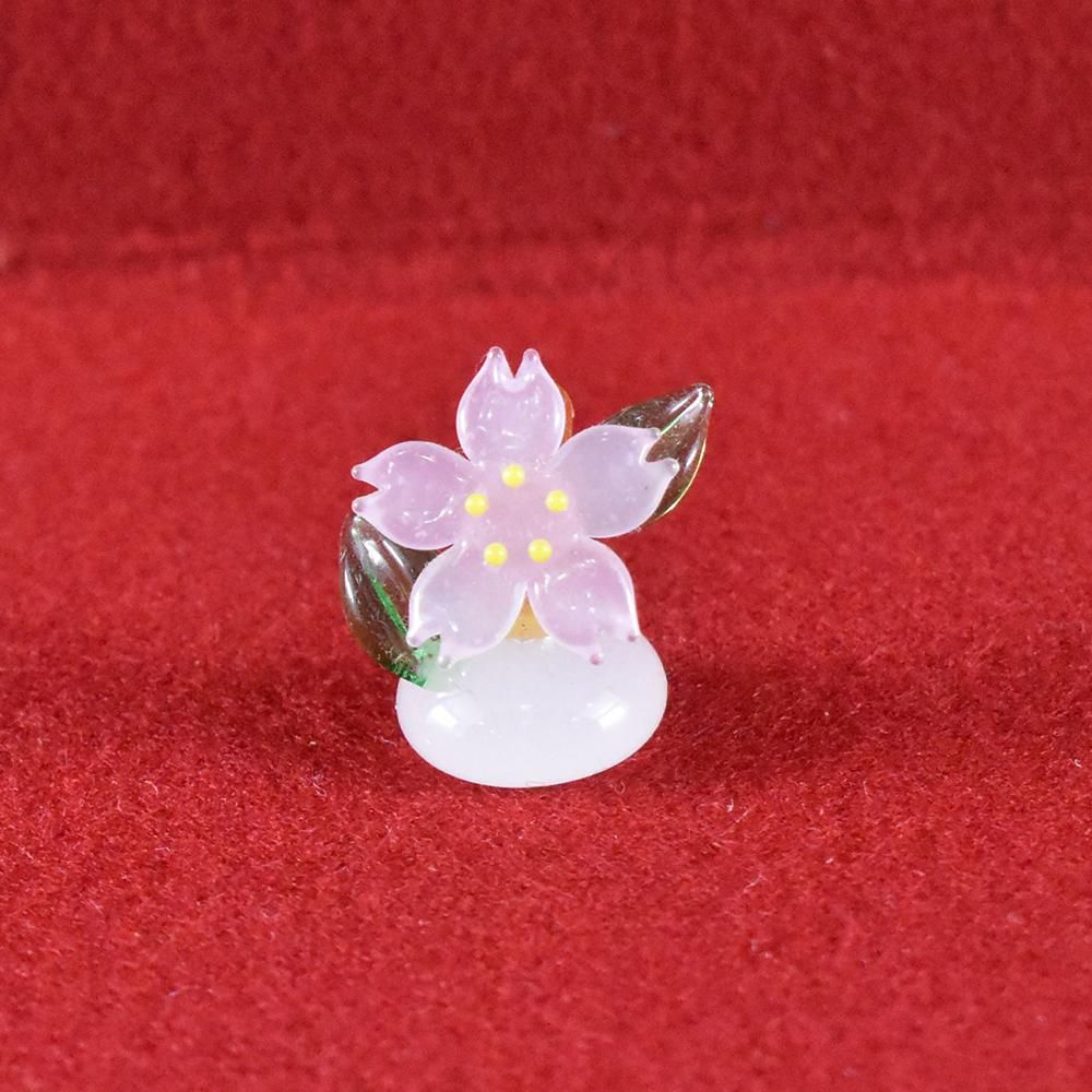 ガラス細工｜桜スタンド｜フォーカートグラスワークス