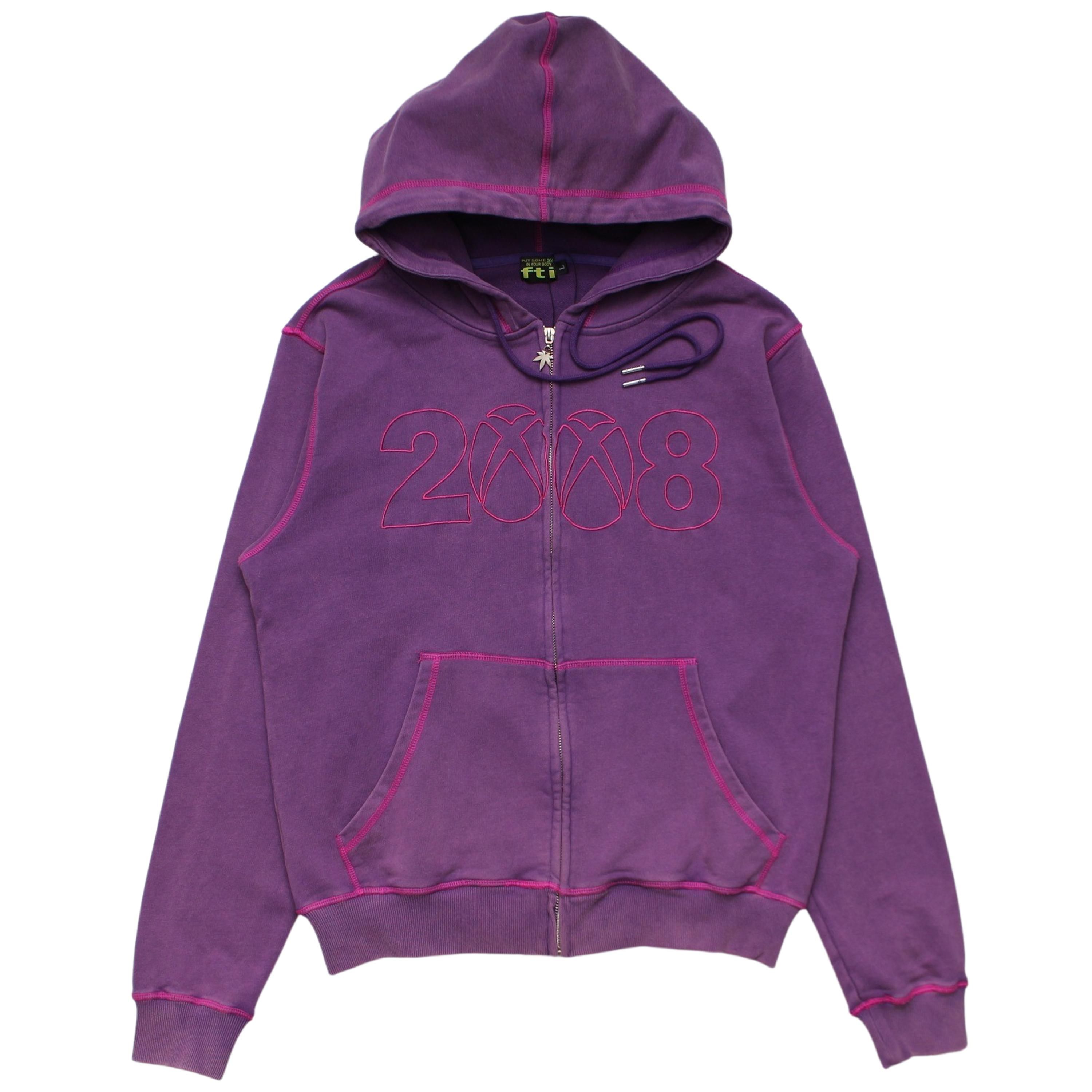 8box zip up hoodie【PURPLE / PINK】 - DOMICILE TOKYO ONLINE SHOP