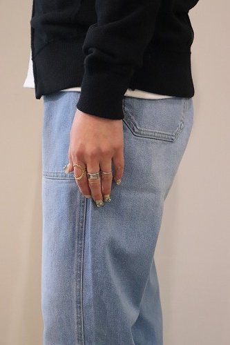 Gramicci グラミチ STRETCH DENIM LOOSE TAPERED RIDGE PANT （UNISEX）