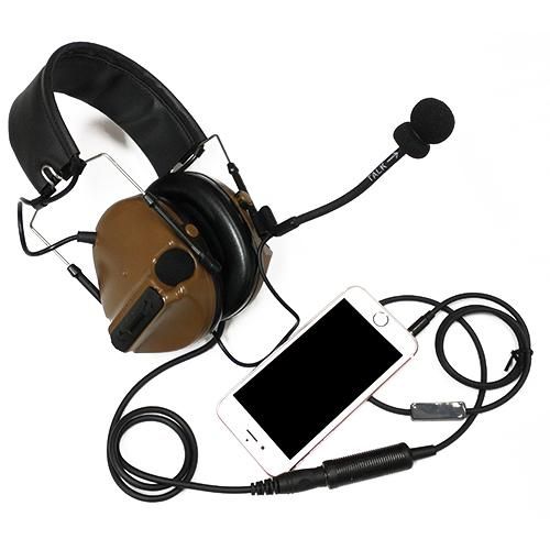 TAC-SKY］COMTAC MP3プレイヤー用ケーブル - ミリタリーショップ