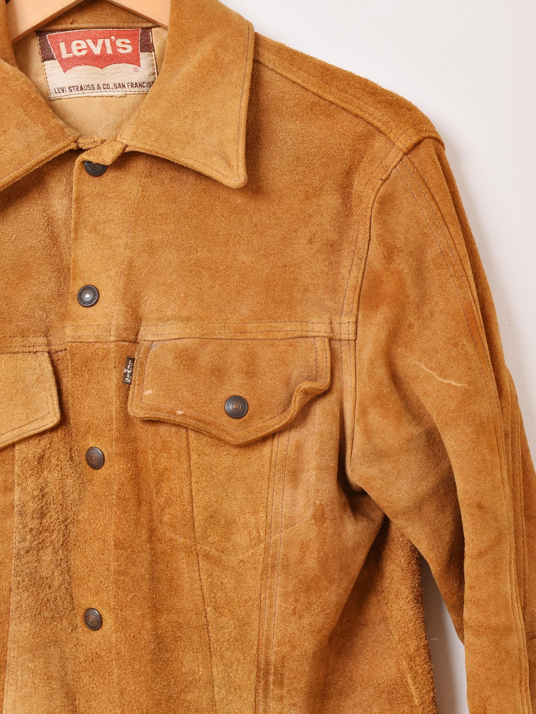 LEVI'Sスエードジャケット|60's〜70's - 古着屋グレープフルーツ