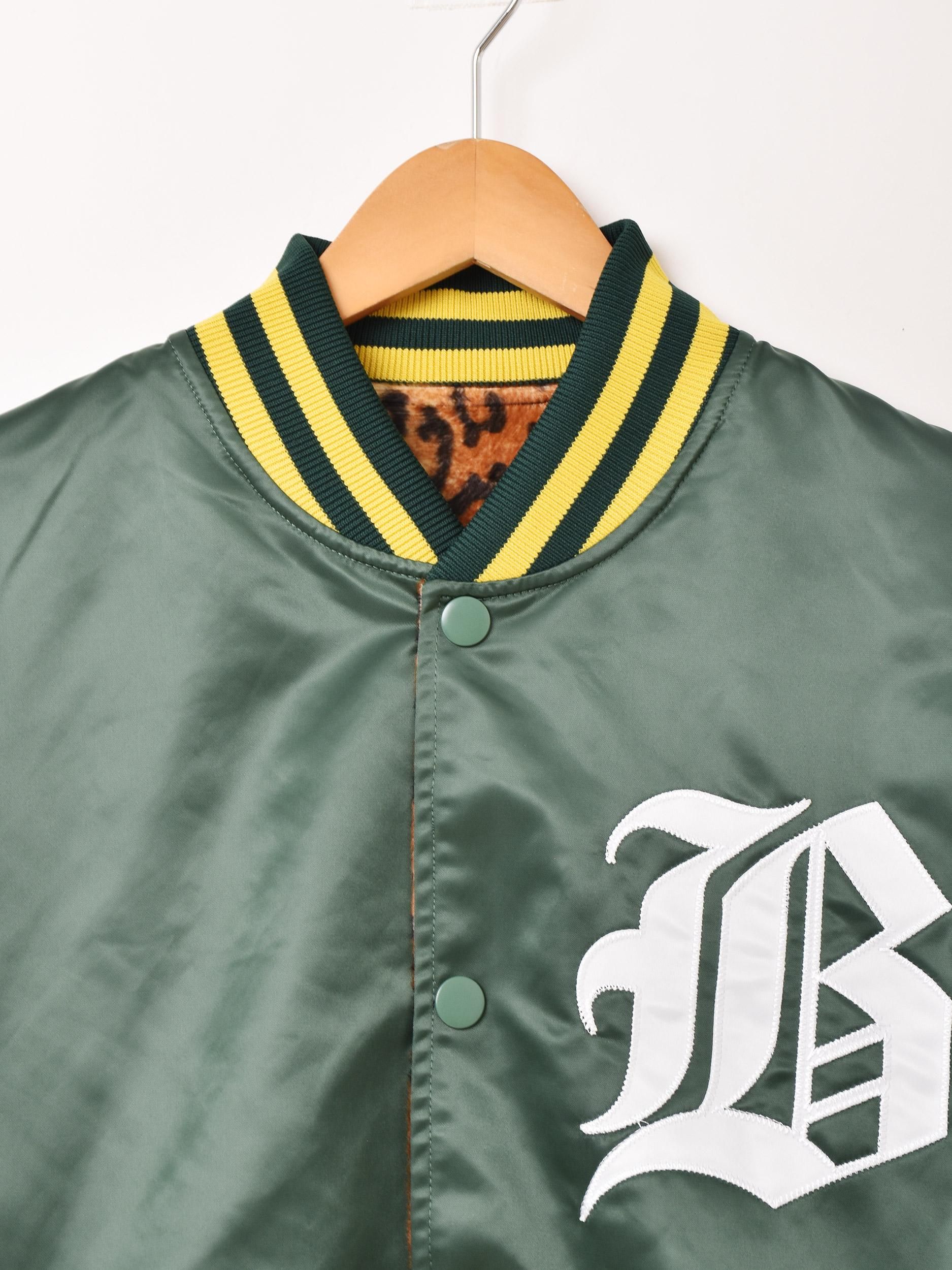 2色展開】「Backers」スタジャン×アニマル リバーシブル ジャケット