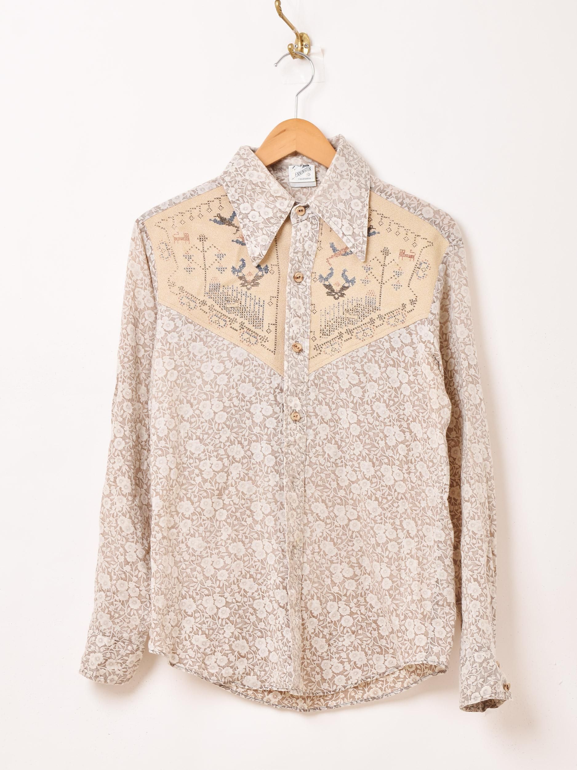 70's KENNINGTON ミッキー ウエスタンシャツ - 古着屋グレープフルーツ