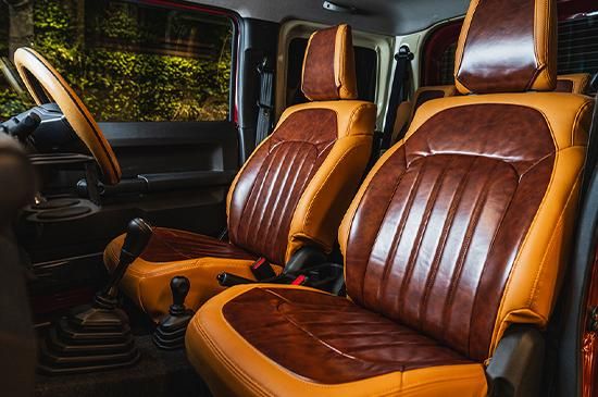 NOSTALGIE SEAT COVER BICOLORノスタルジーシートカバー バイカラー