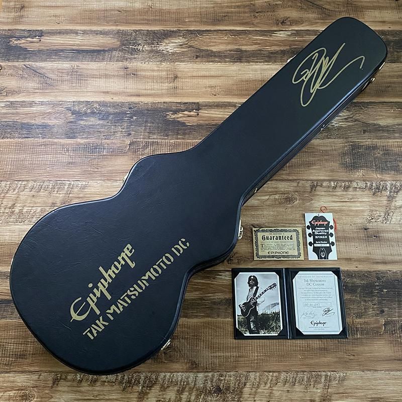 中古］Epiphone / Tak Matsumoto DC Custom Ebony 2015 - Vintage