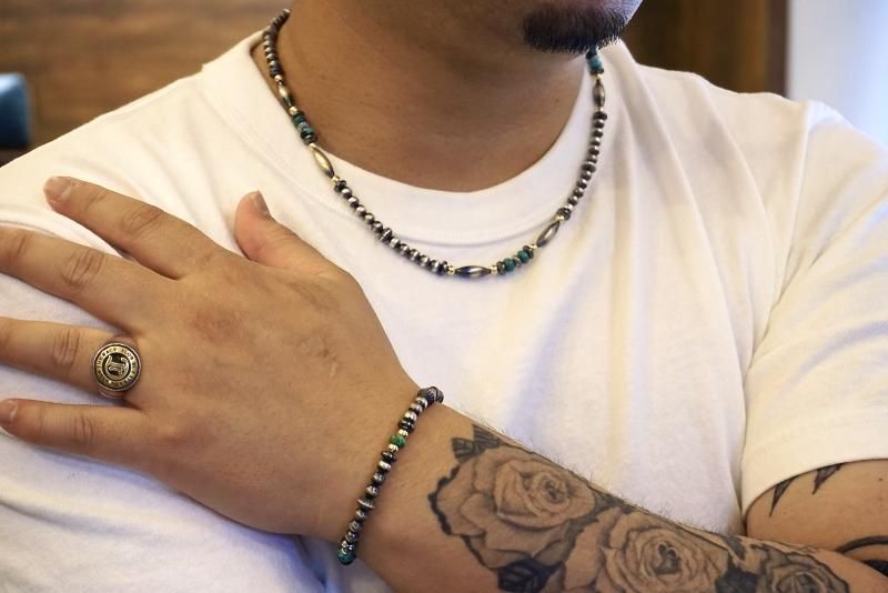 BRIGHT NECKLACE 【TURQUOISE】ブライト ネックレス【ターコイズ