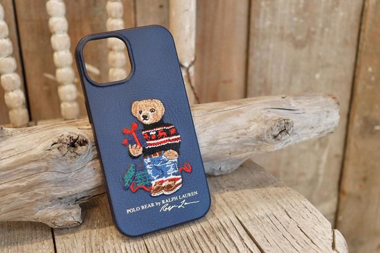 Polo Ralph Lauren(ラルフローレン):ポロベア iphone15 レザー ケース