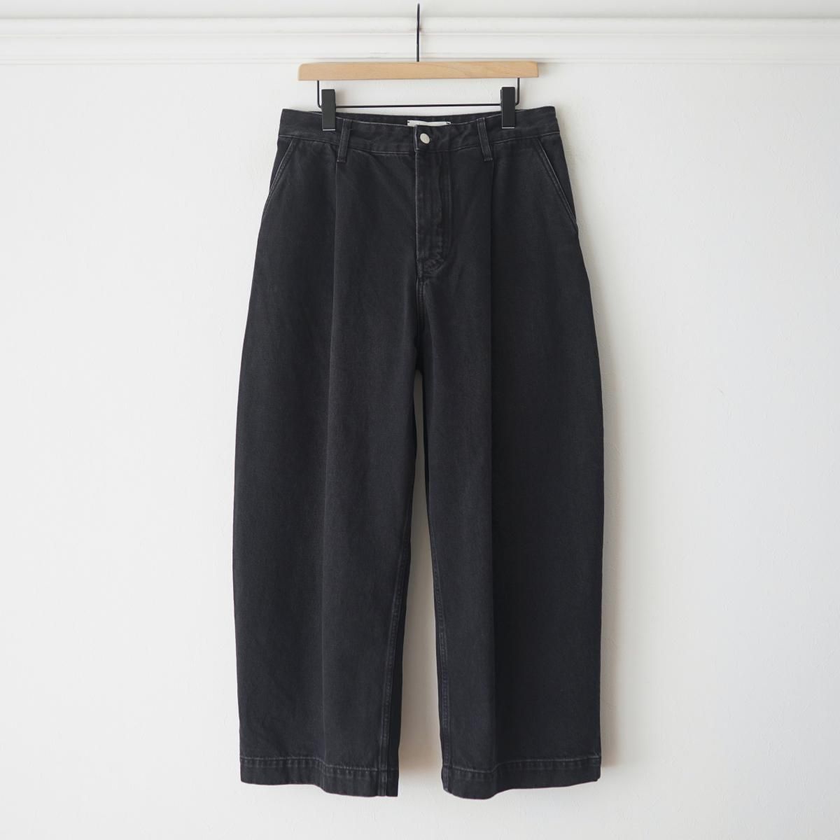 STUDIO NICHOLSON / スタジオニコルソン】 SINGLE PLEAT PANT - WASHED