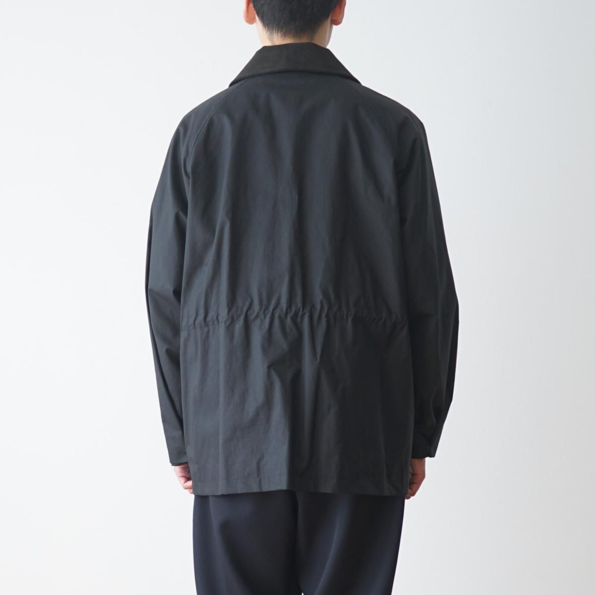 The CLASIK / ザ クラシック】 FISHING JACKET (WAXED COTTON) - BLACK