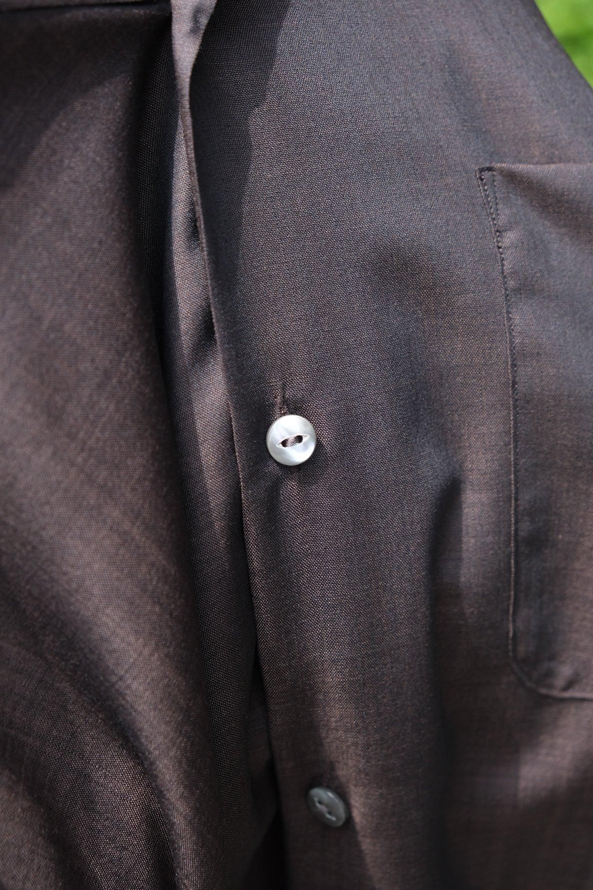 H Wool One-piece Collar Shirt - 商品帖 | 柿乃葉 / KAKINOHAHANARE