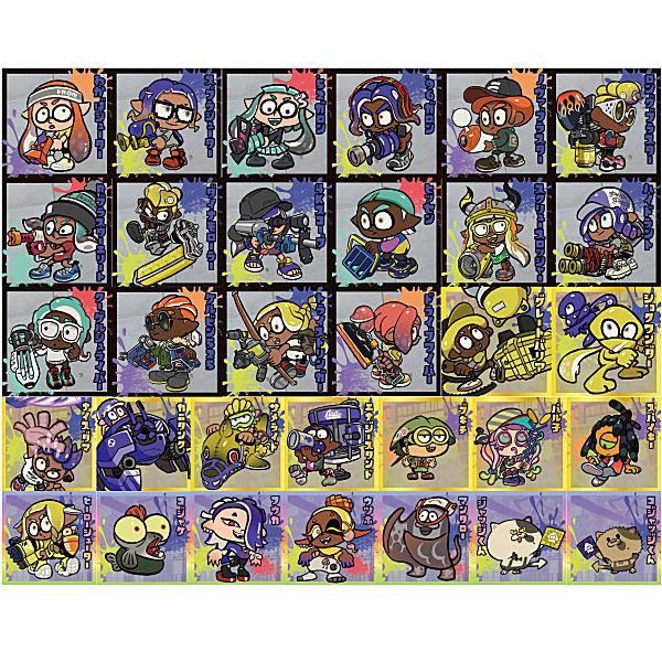 全部揃ってます!!】スプラトゥーン3 陣取大戦ナワバトラー シール
