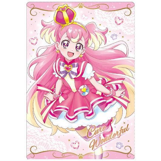 プリキュアカードウエハース9 [1.キュアワンダフル(SR)],バンダイ 食玩