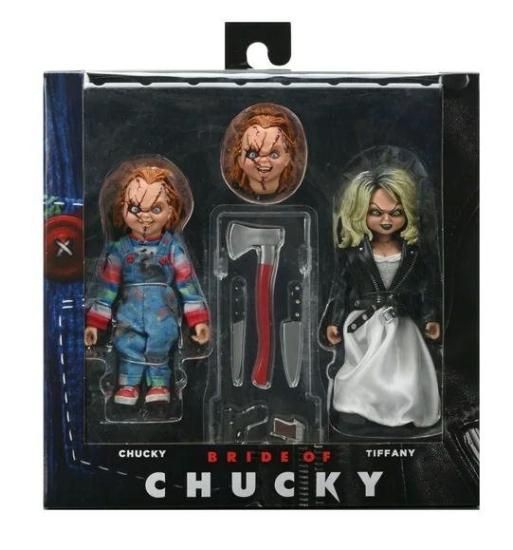 チャッキー + ティファニー 8inch フィギュア 8″Scale Clothed Figure