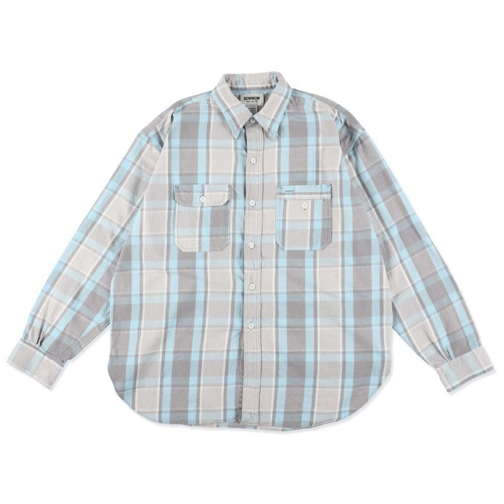 BOWWOW「PAINTER'S FLANNEL SHIRT - フランネルシャツ」 - Mate-N-Raw
