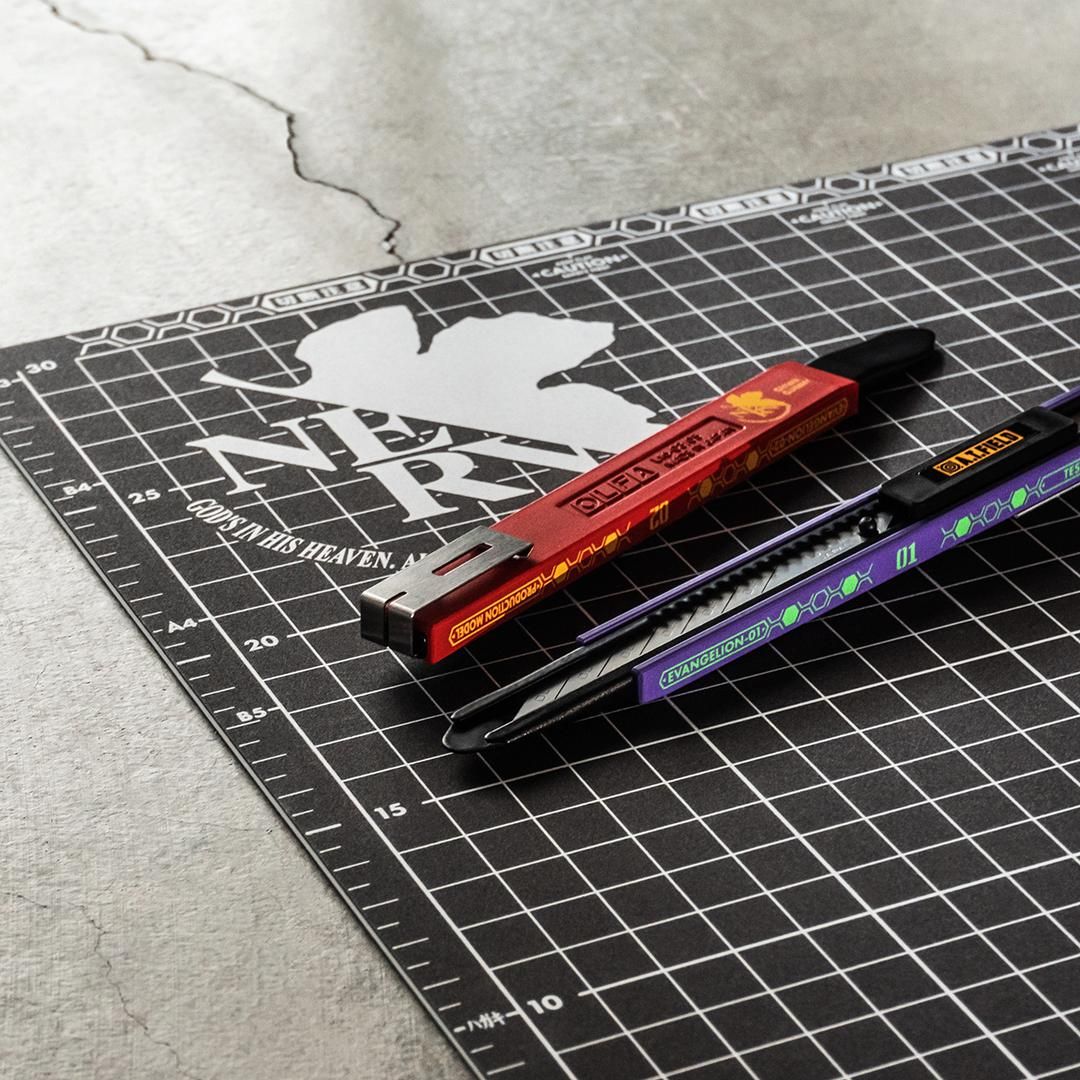 特典ステッカー対象】 A.T.FIELD EVANGELION WORK 細工カッター （2