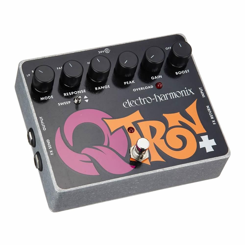 ELECTRO-HARMONIX Q-TRON PLUS社外品アダプタ付き Electro-Harmonix Q