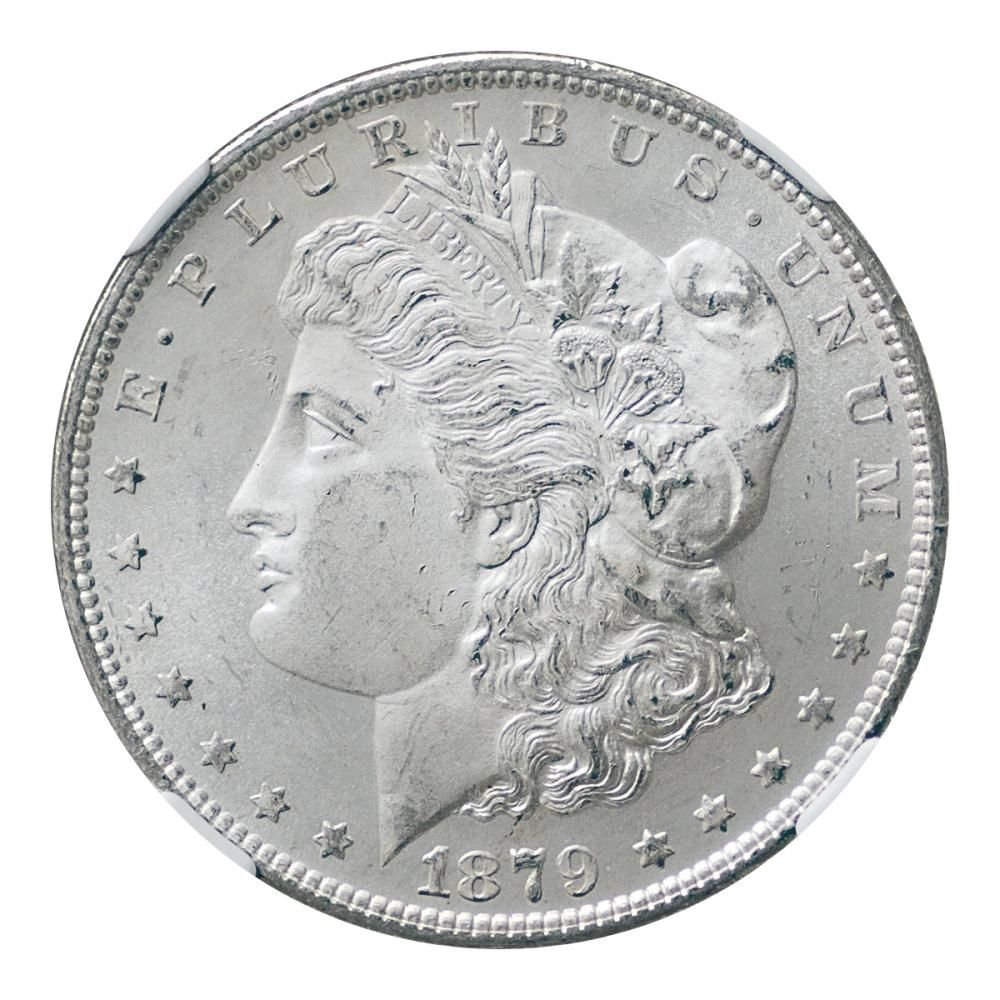 アメリカ 1879年（S）1ドル銀貨 モルガンダラー NGC MS66 - セキグチは