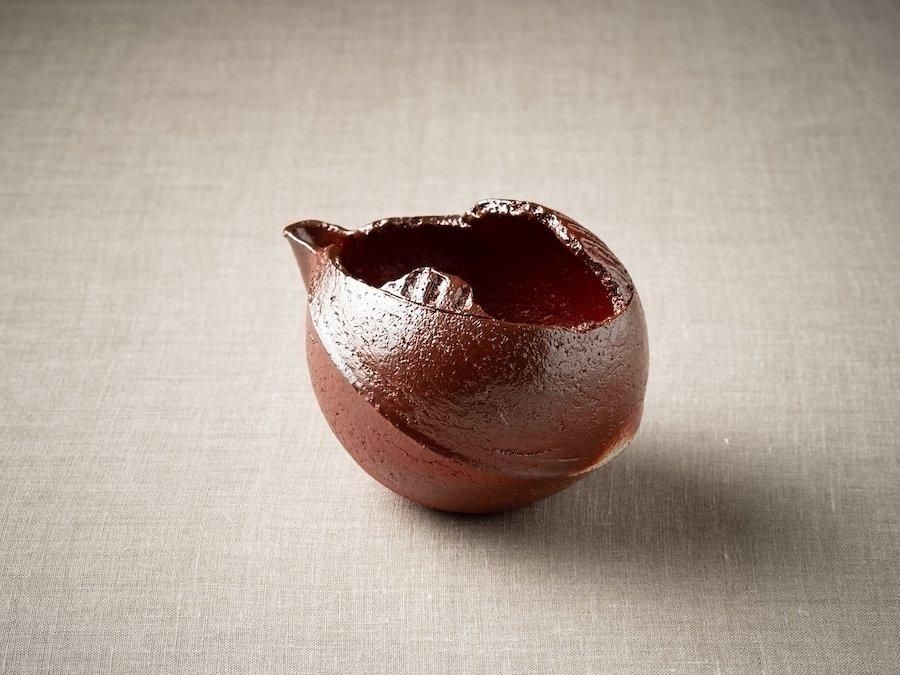 雅峰窯／丹波・立杭】｜ 彩色・片口（K-1）