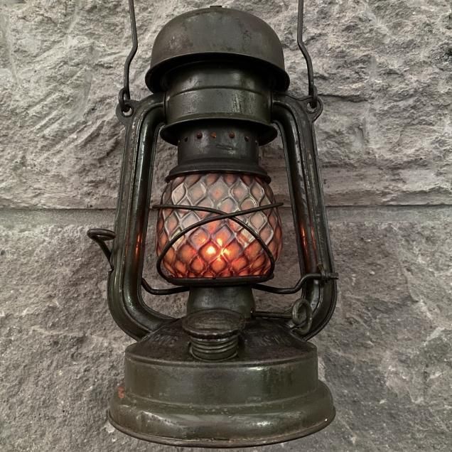 Magma Glass Studio【ランタングローブ】Iron Gray