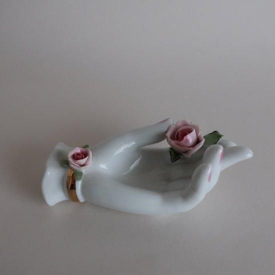 Vintage 1950s Ceramic Hand Motif Tray/ビンテージ 陶器 ハンド