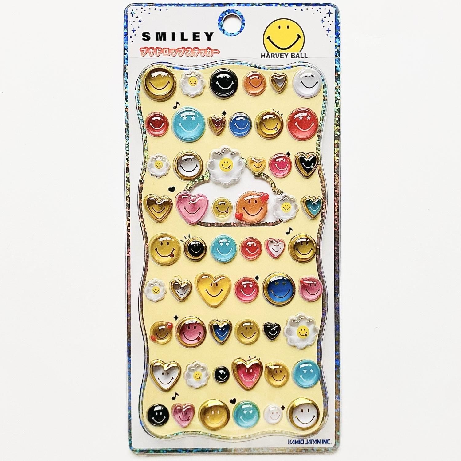 Kamio Japan(カミオジャパン) プチドロップステッカー SMILEY kmo-306924