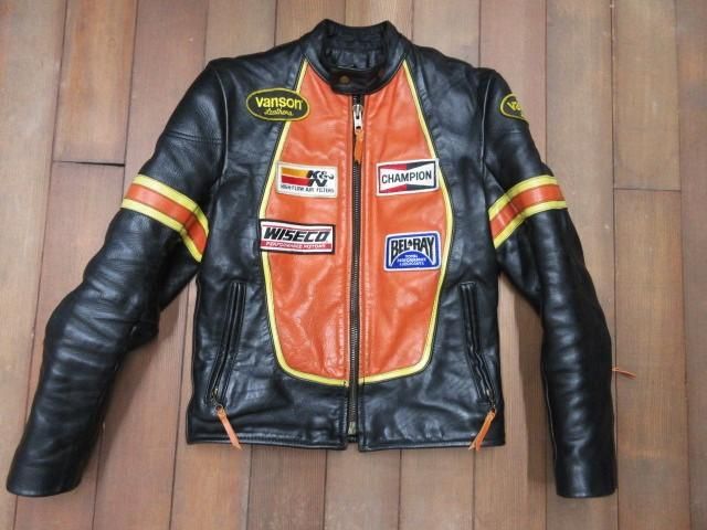 バンソン RJP 別注色 シングルライダース 38（M相当 - 革屋Marvy