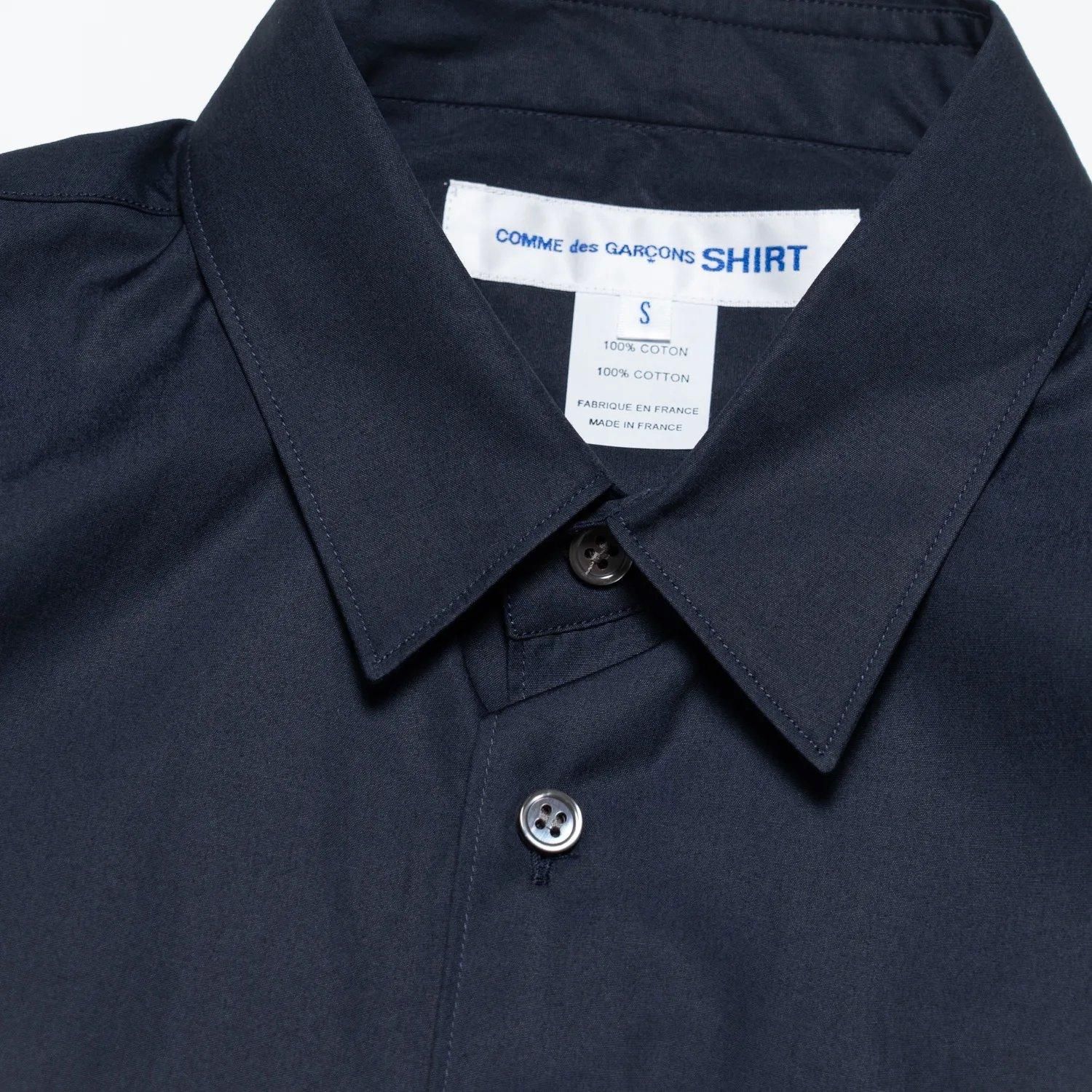 COMME des GARCONS SHIRT * Forever Wide Classic Plain Cotton Long